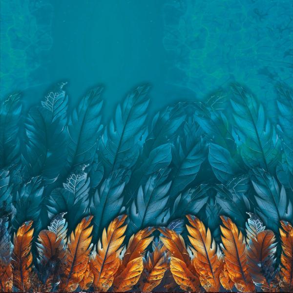 Set "Wavewings" - Kunstleder Taschenpanel